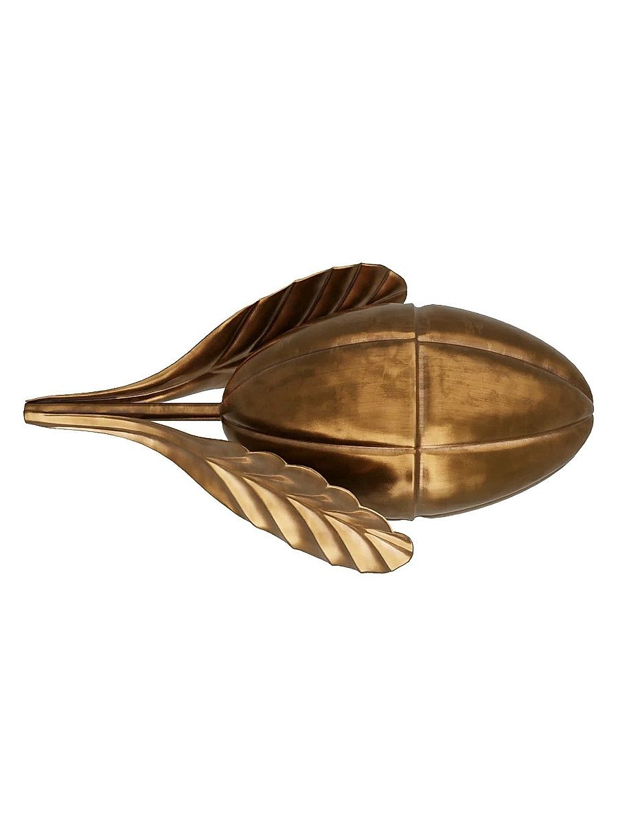 Pitaya Brass Sculpture - Gold