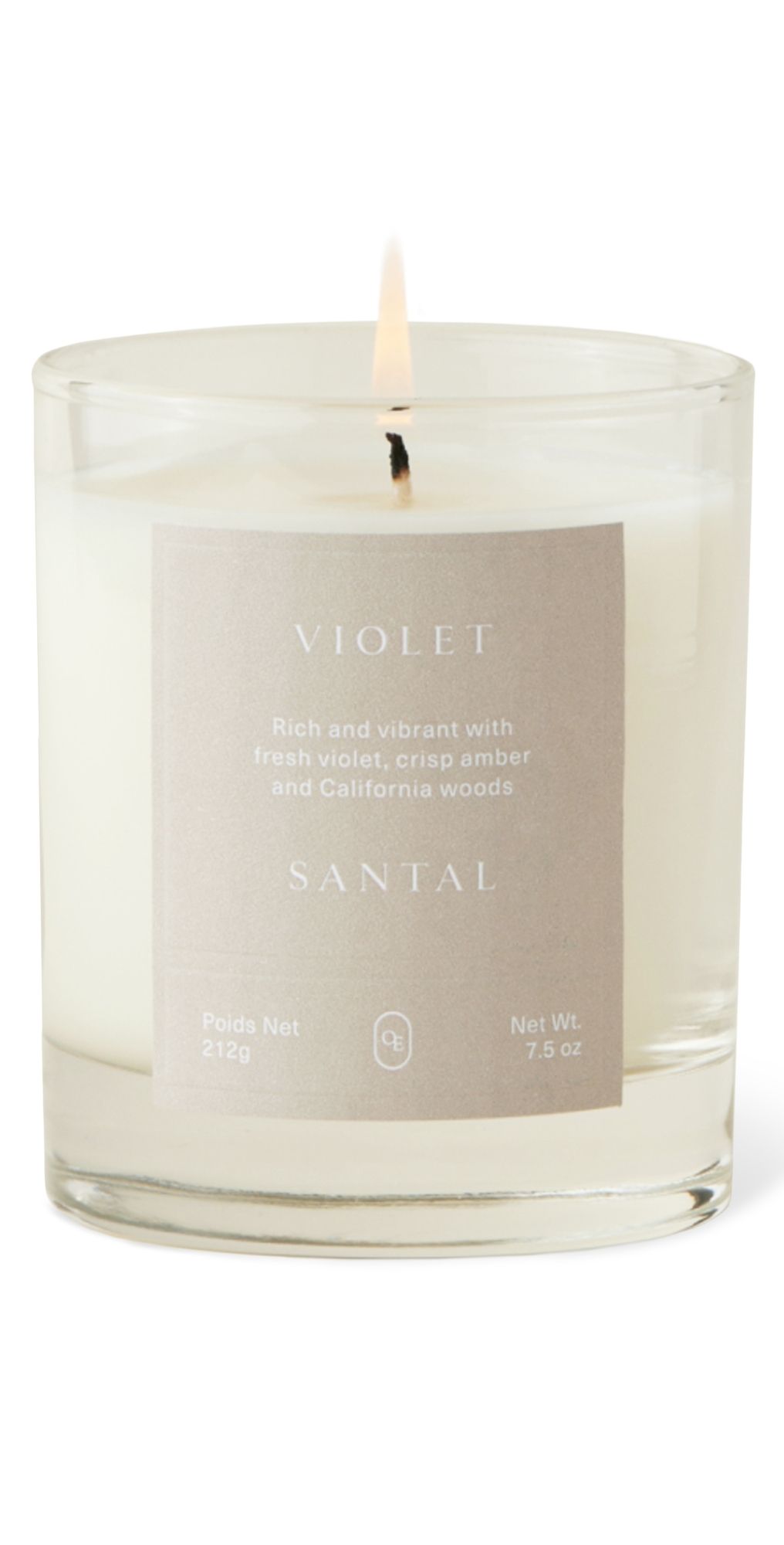 Oak Essentials Violet Santal Candle No Color 7.5 oz/212 mL