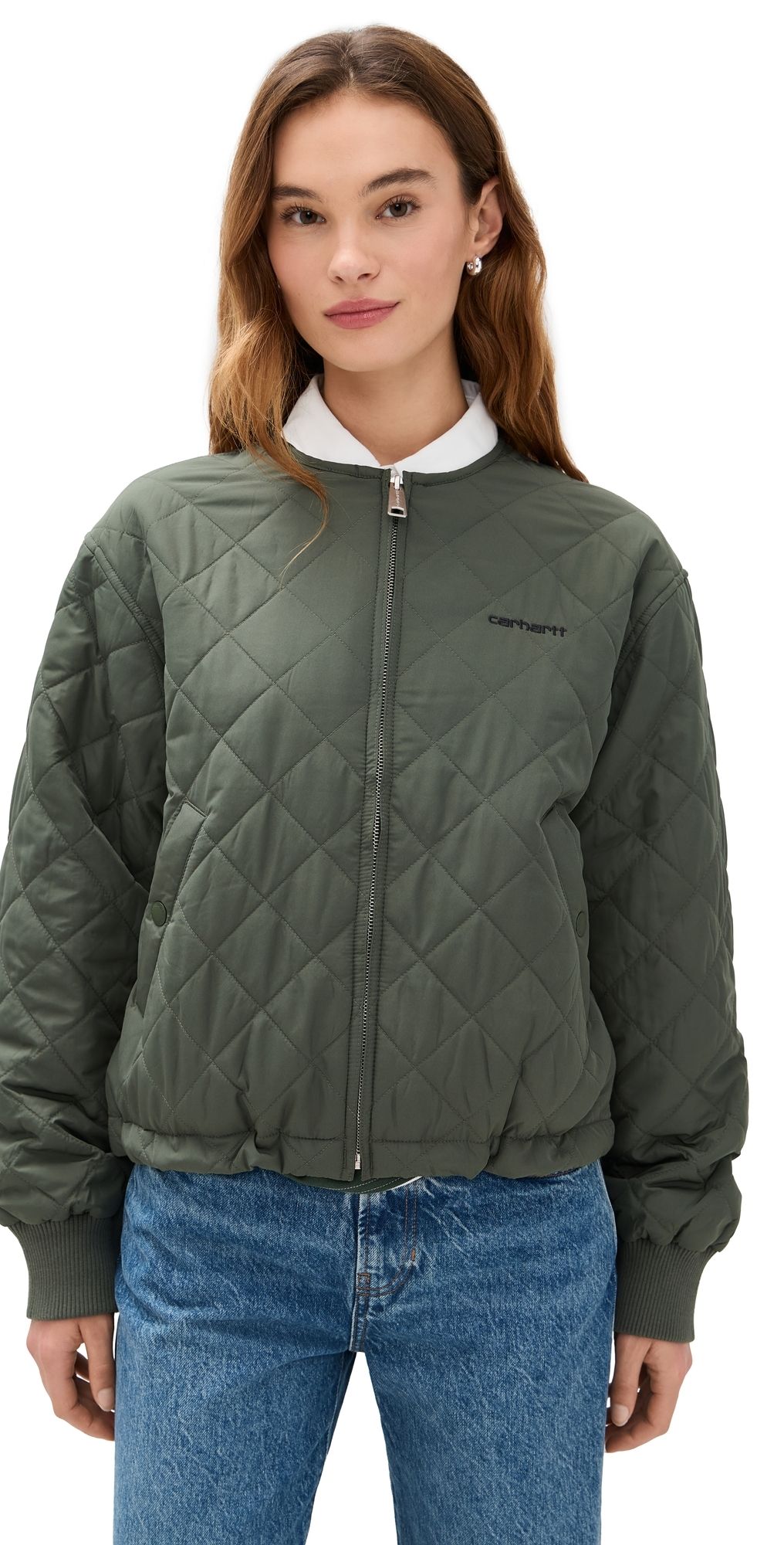 Carhartt WIP Elma Liner Jacket Opuntia/Black L