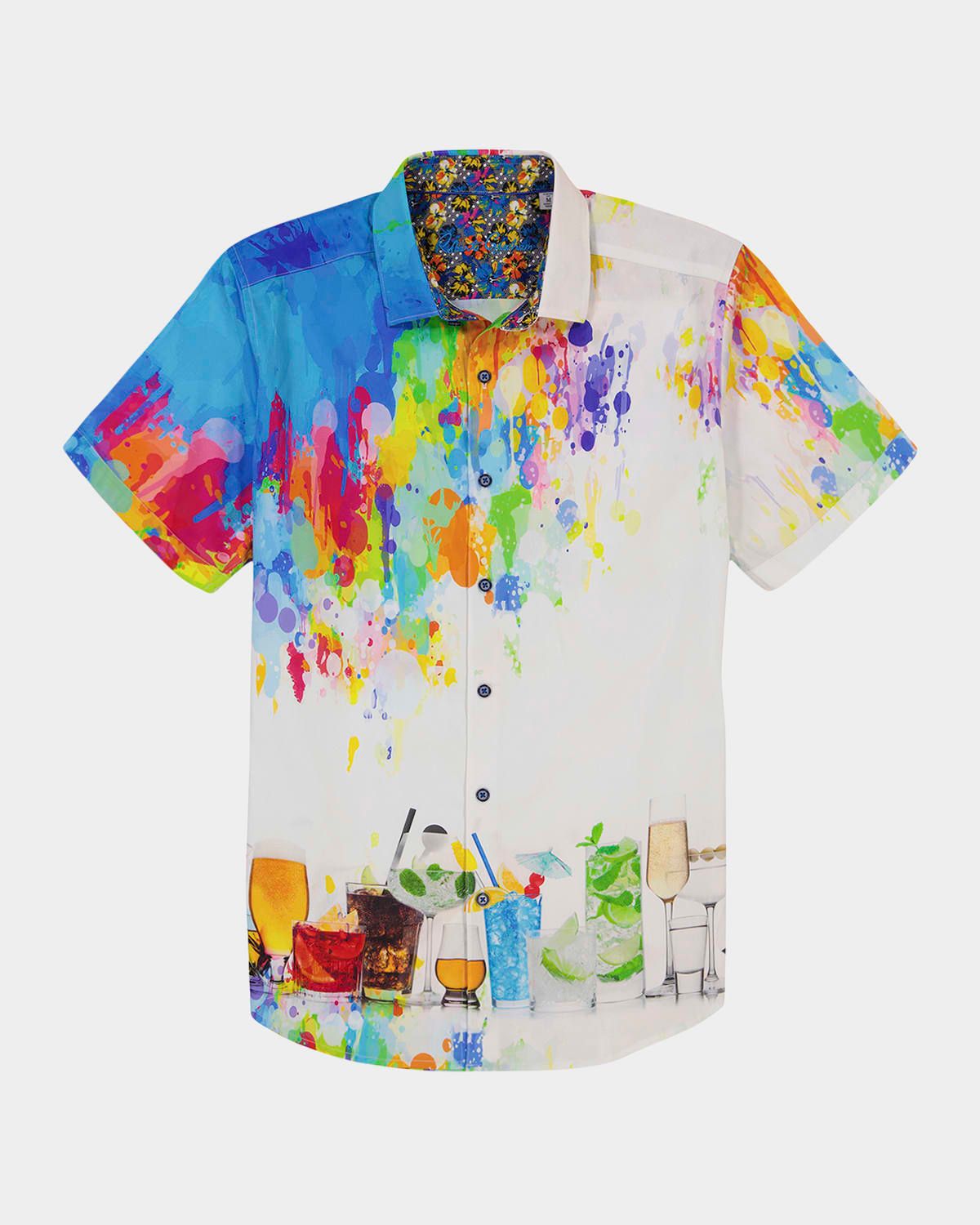 Men & apos;s Sardinia Short-Sleeve Shirt