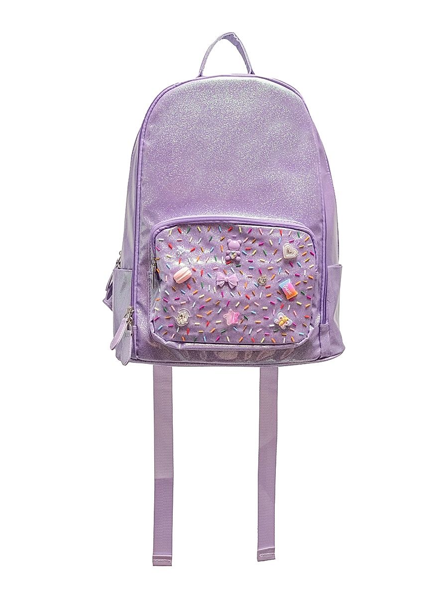 Girl's Confetti Sprinkles Mini Backpack - Purple
