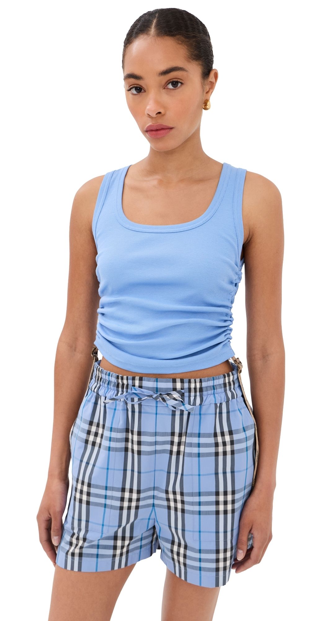 Burberry Festival Tank Top Cornflower Blue M