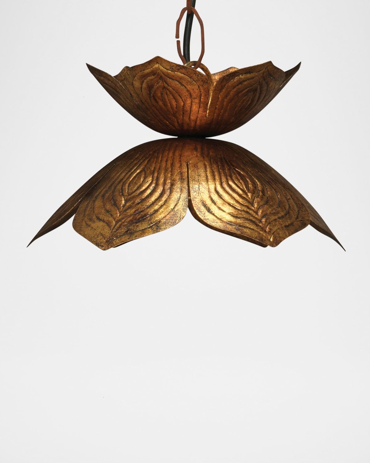 Small Flowering Lotus Pendant