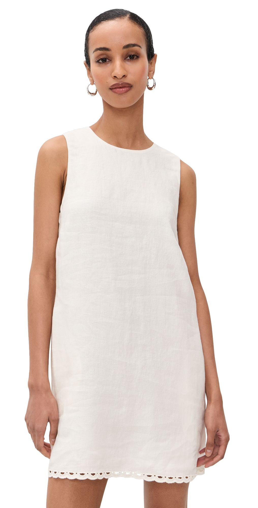 Madewell Bonnie Linen Shift Ivory L