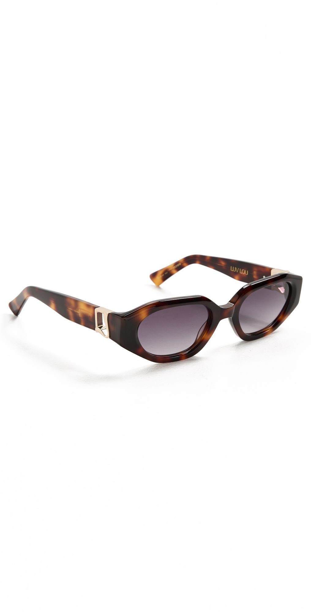 Luv Lou The Freddie Sunglasses Tort One Size