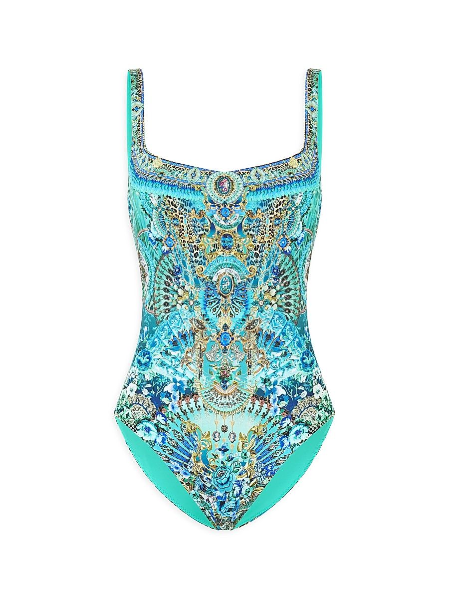 Women's Flamenco Euphoria One-Piece Swimsuit - Flamenco Euphoria - Size Small