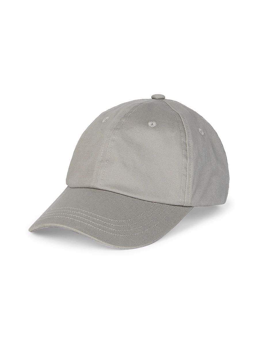 Men's Carliy Baseball Cap - Grey Khaki