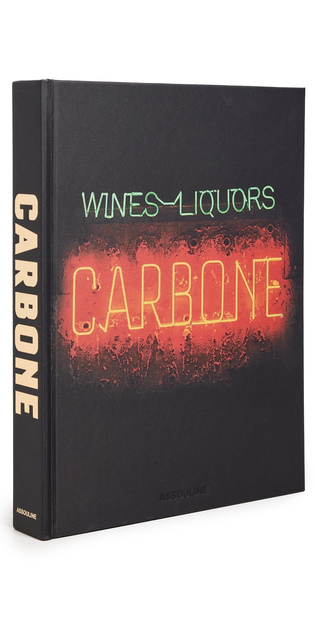 Assouline Carbone Book Black One Size