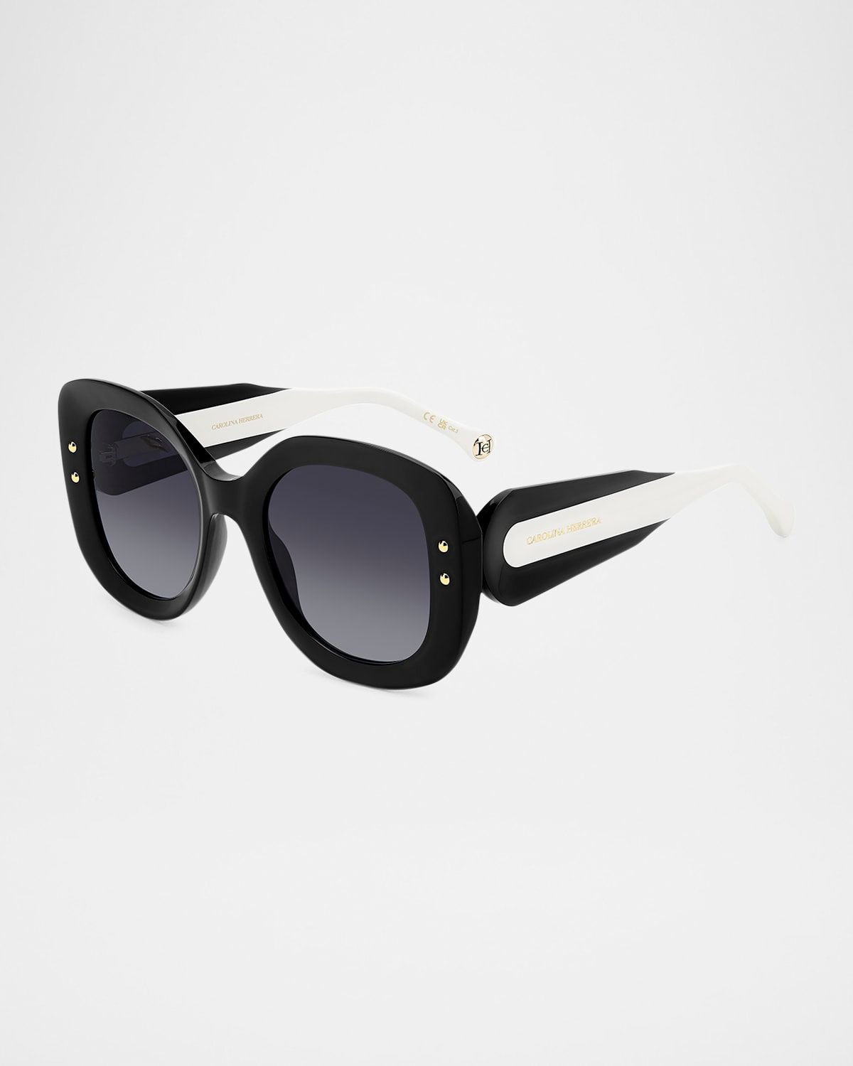 Rectangle Acetate Sunglasses