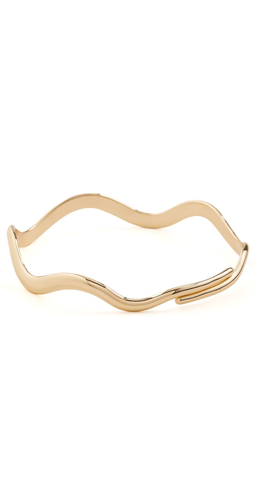 JENNY BIRD Ola Arm Cuff High Polish Gold One Size