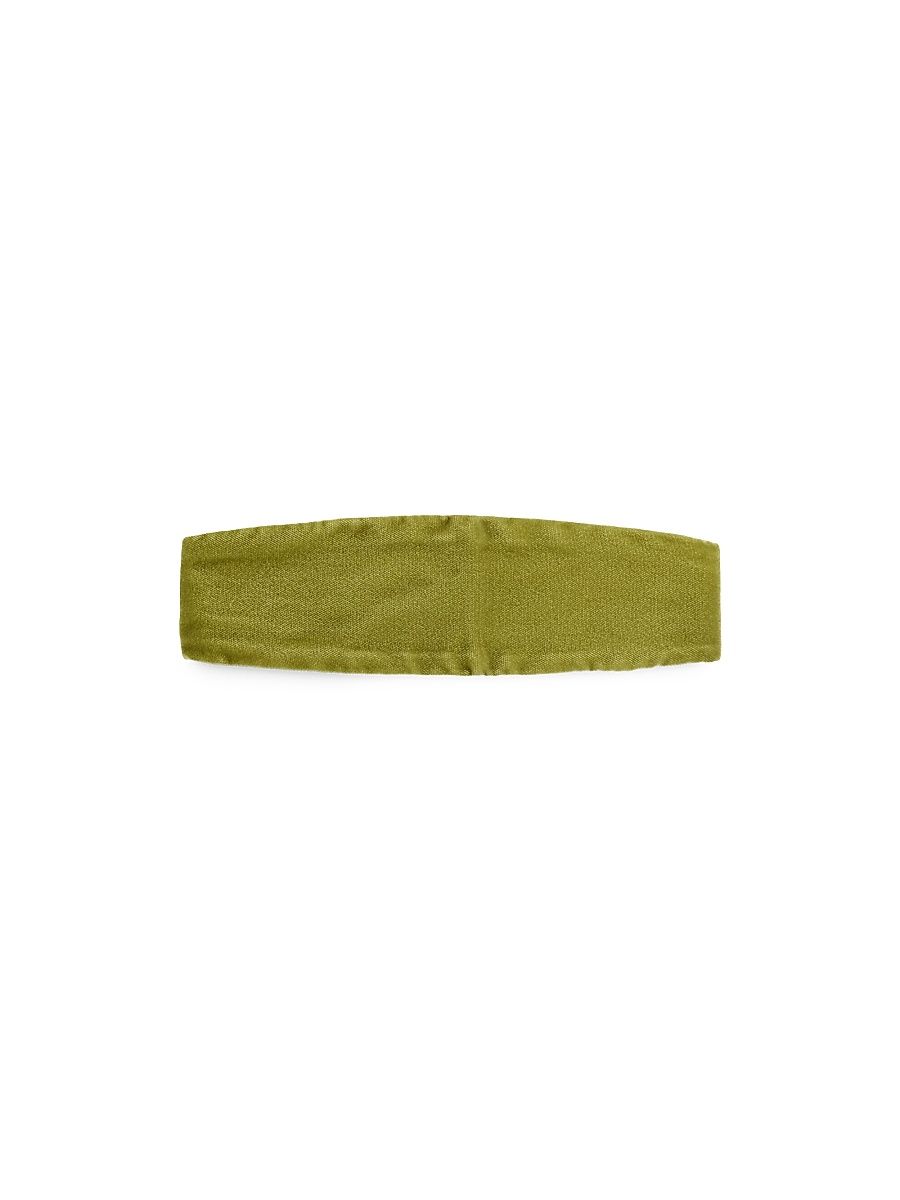 Women's Heloise Velvet Wrap Headband - Green