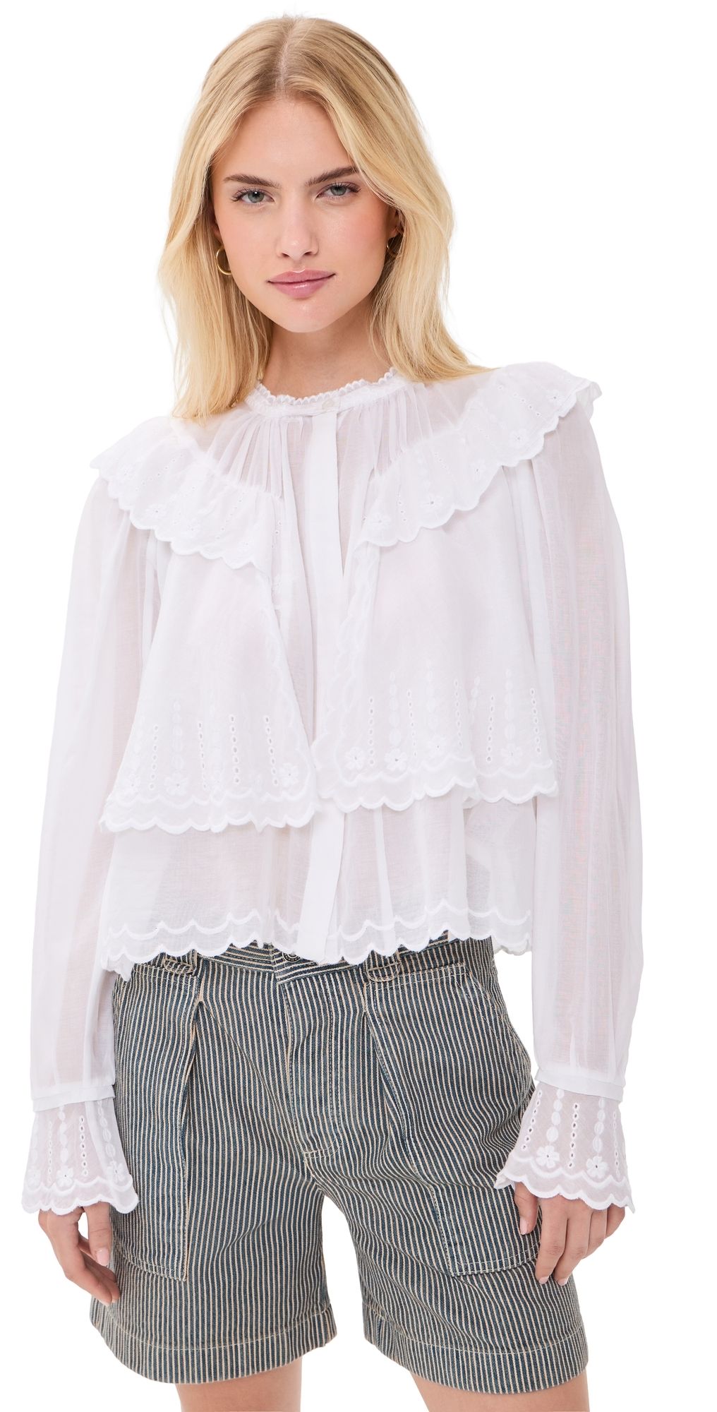 Isabel Marant Étoile Kelmon Top White 40