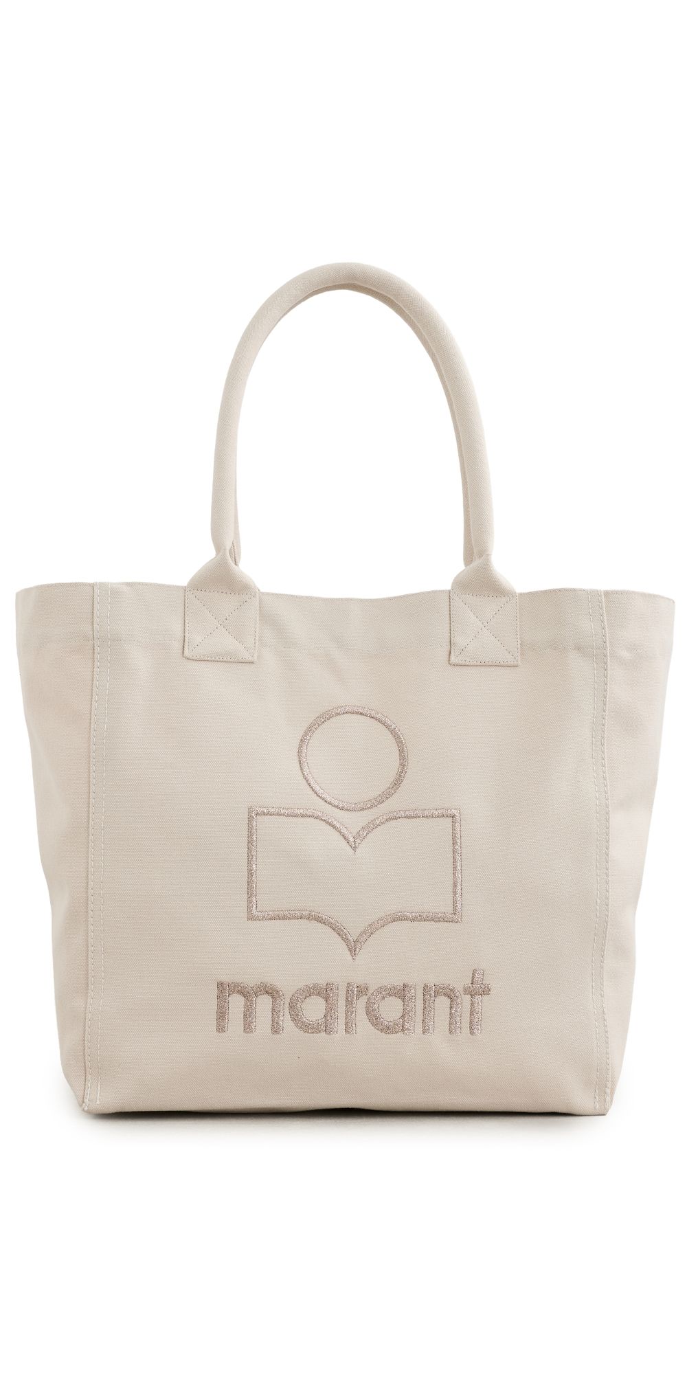 Isabel Marant Small Yenky Tote Bag Cream One Size
