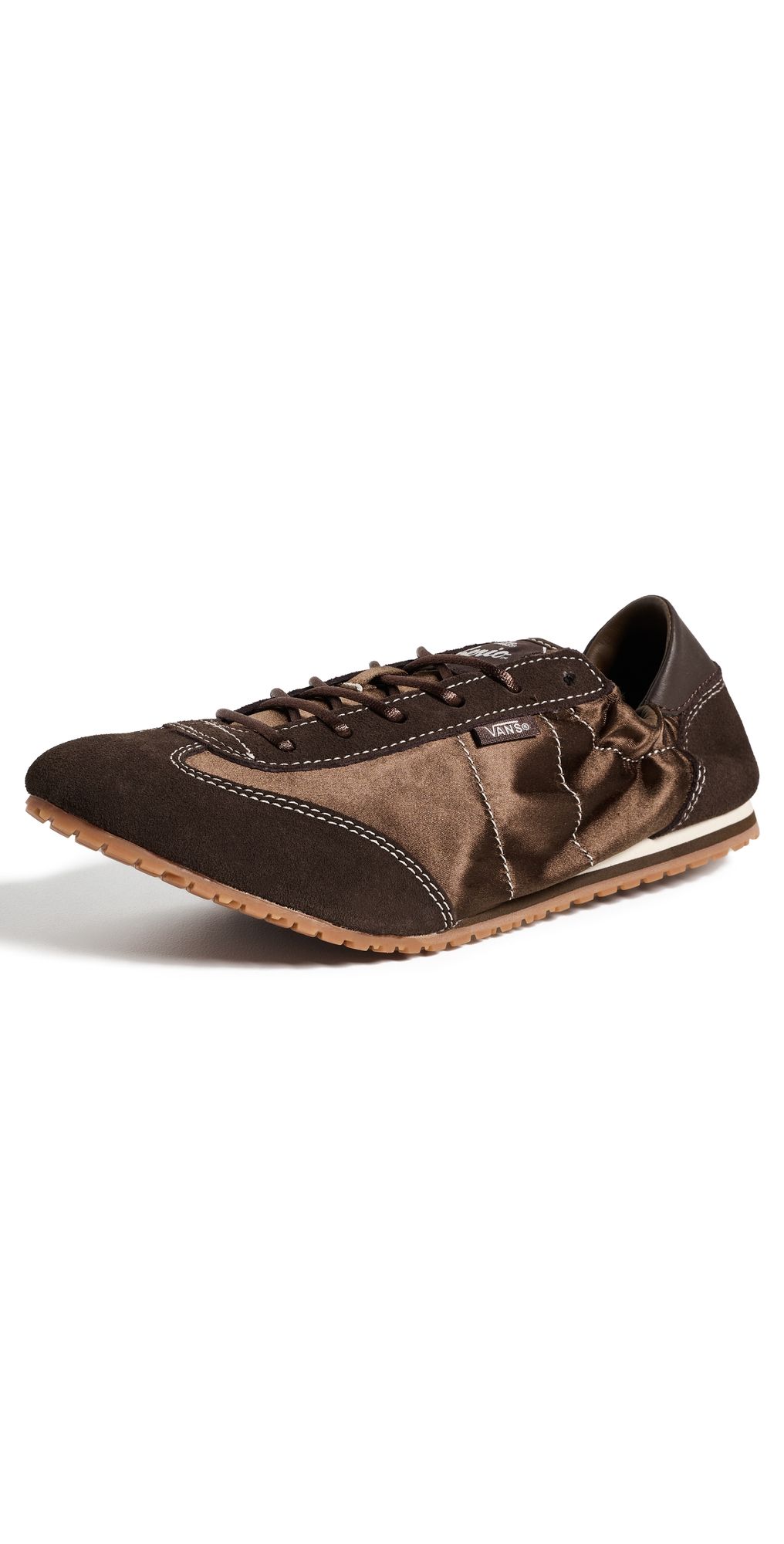 Vans Super Lowpro Ballet Collapse Sneakers Vintage Cocoa M 4.5/ W 6