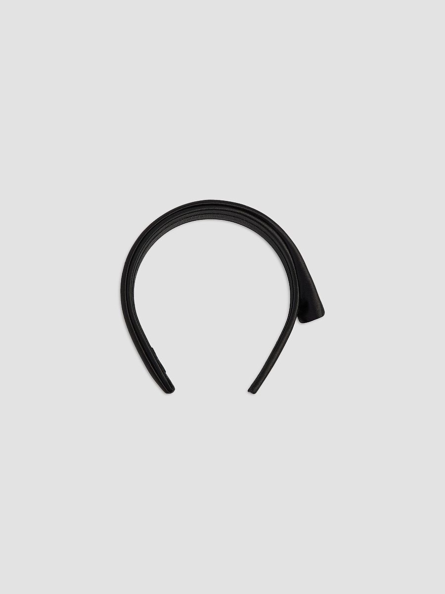 Balenciaga Women's Toque Thin Headband - Black