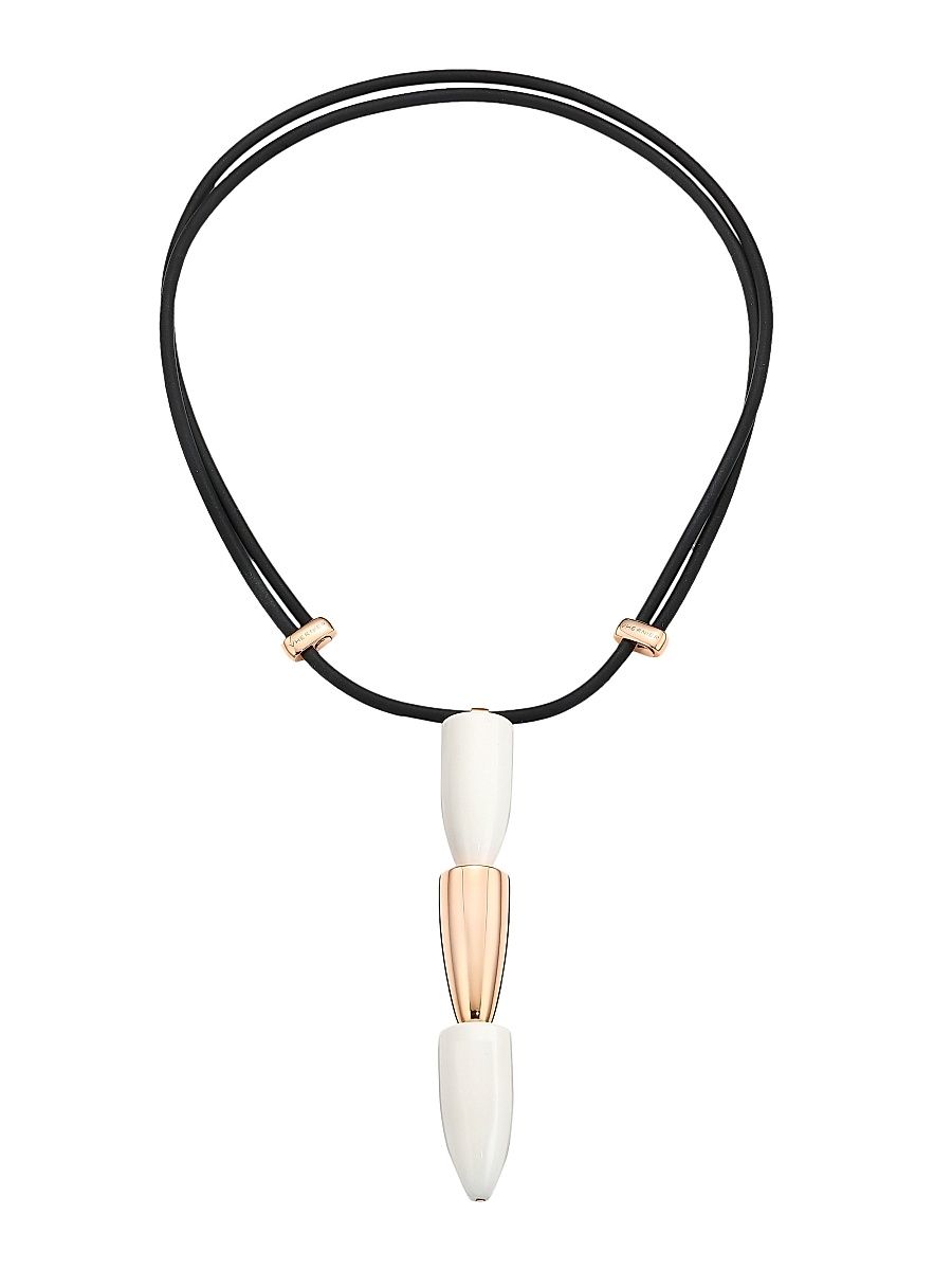 Women's Calla 18K Rose Gold & Kogolong Pendant Necklace - Pink Gold