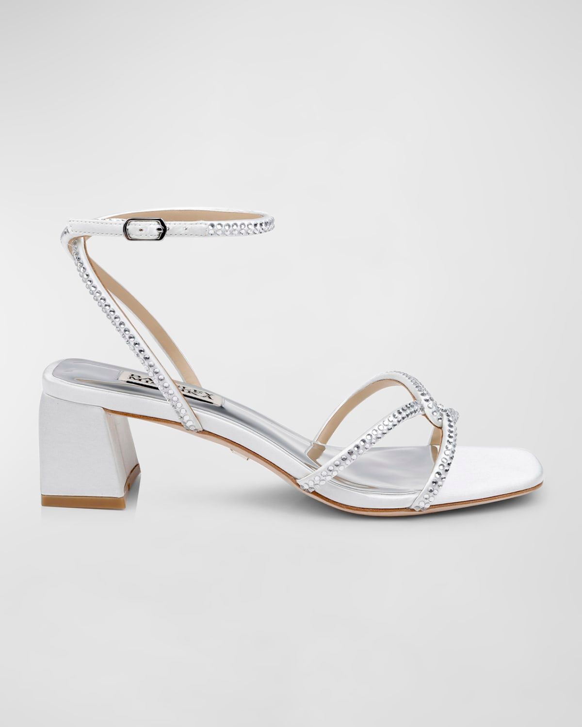 Brisa Strass Ankle-Strap Sandals