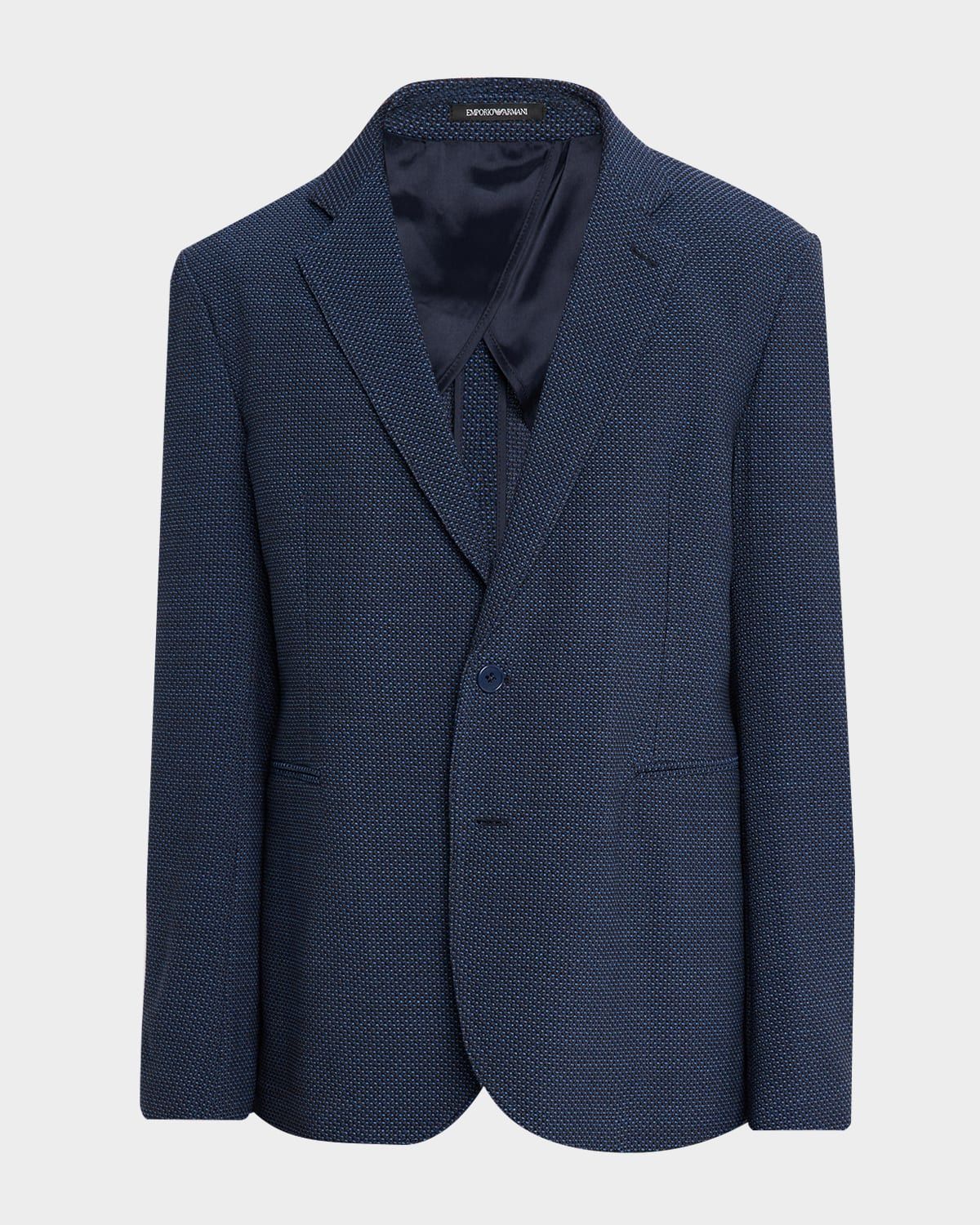 Men & apos;s Jacquard Wool Soft Sport Coat