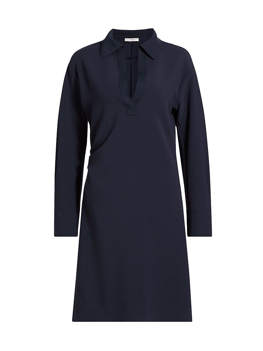 Vince Women's Rugby Knee-Length Dress - Coastal - Size 2
