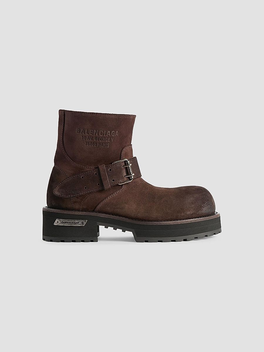 Balenciaga Women's Venom Mini Boots - Light Espresso - Size 6