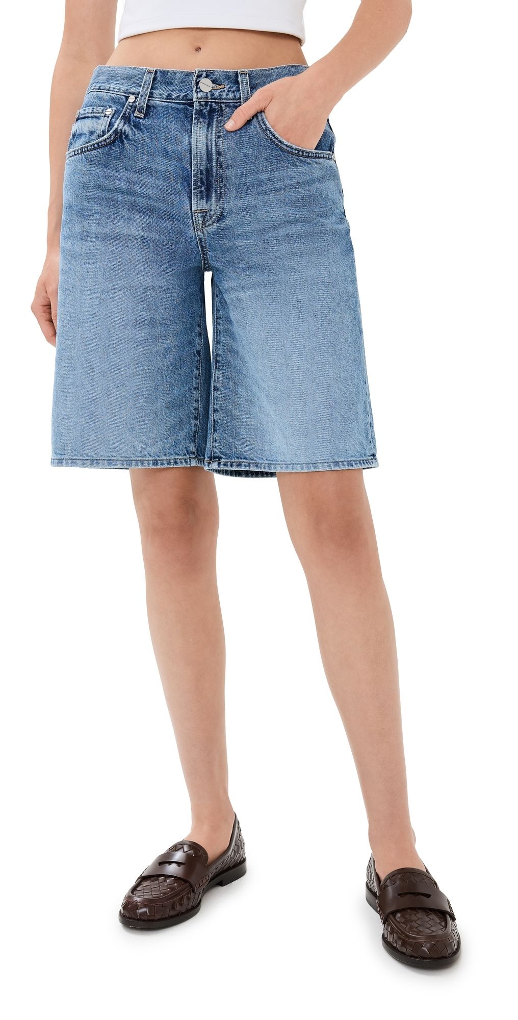 TWP Bennie Shorts Vintage Denim 31