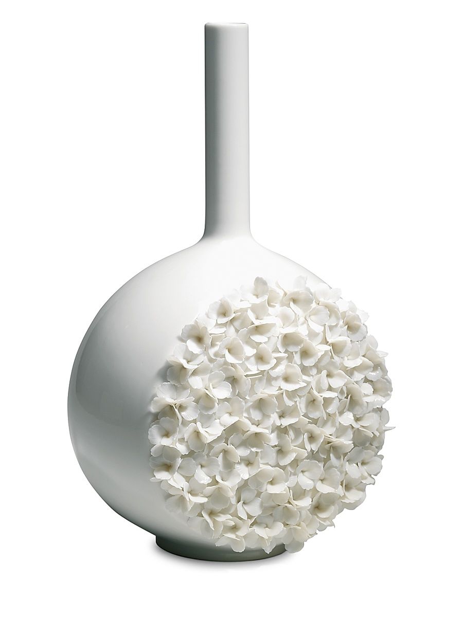 Canvas Flowers Tapestry Vase