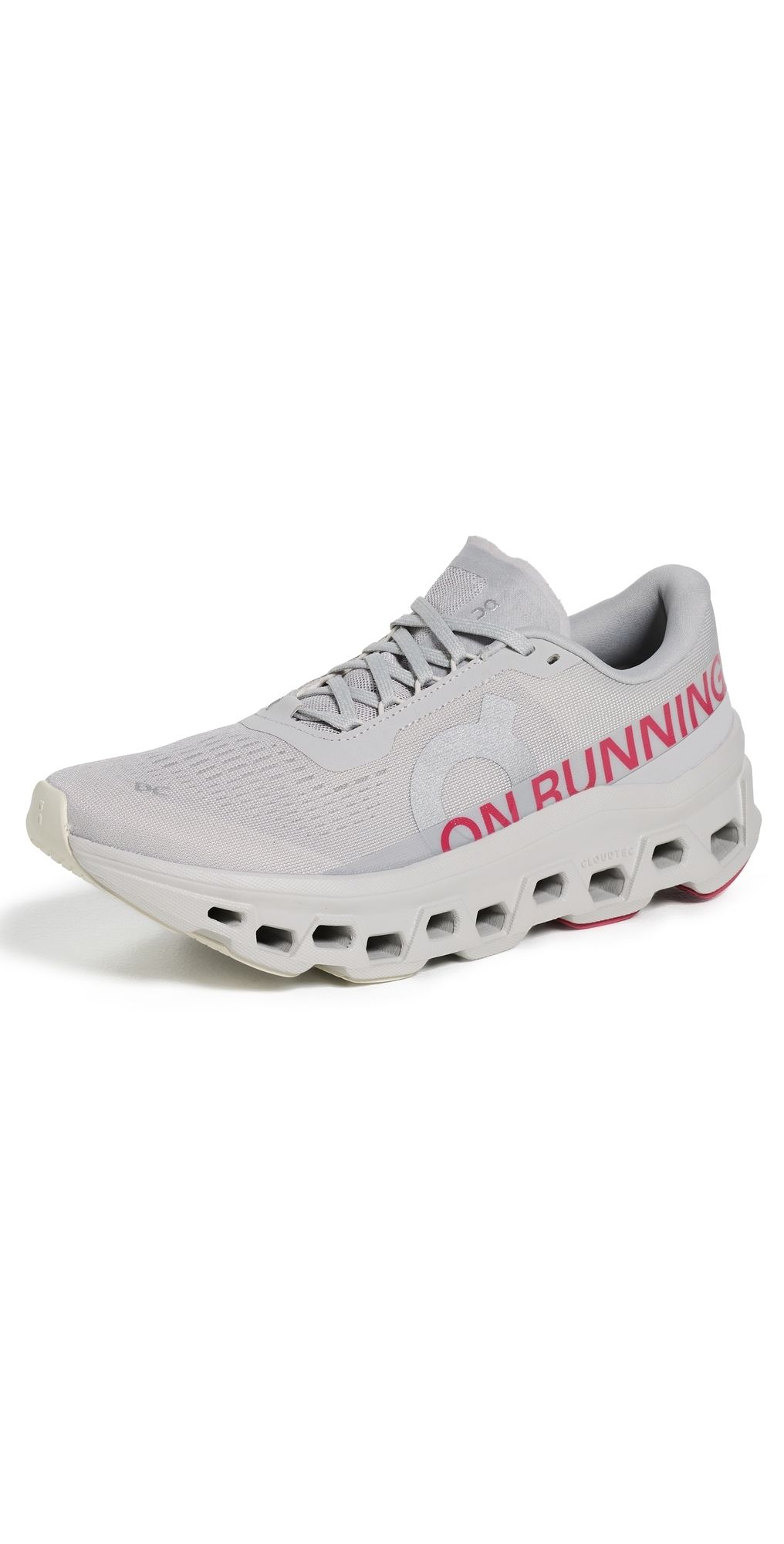 On Cloudmonster 1 Sneakers Silver/Camellia 7