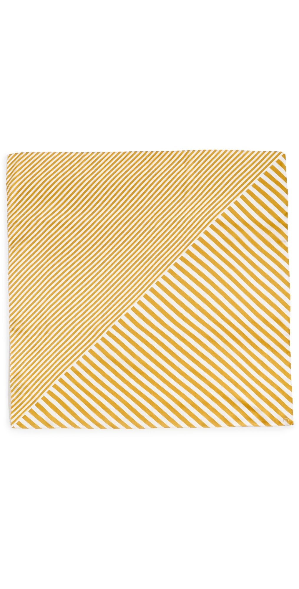 rag & bone Gia Scarf Gold Stripe One Size