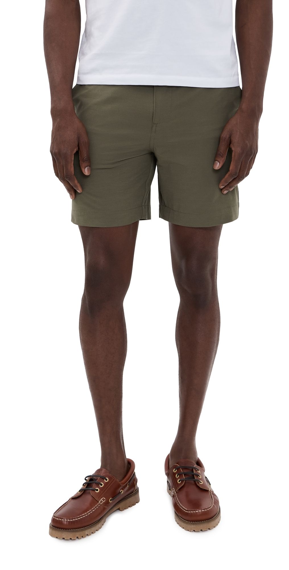 Faherty All Day Shorts 7 Surplus Olive 28