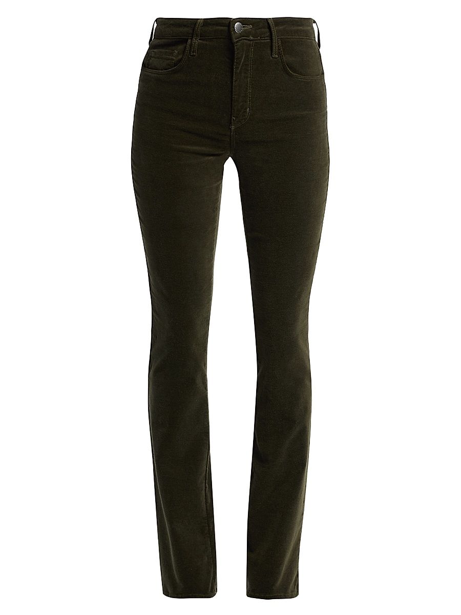 Women's Stevie High-Rise Skinny Jeans - Deep Olive - Size 26