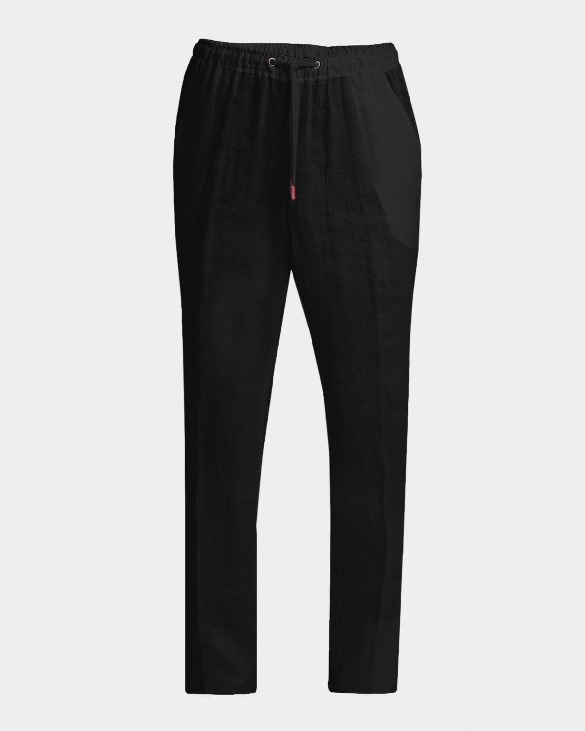Men & apos;s Linen Comfort-Fit Pull-On Trousers
