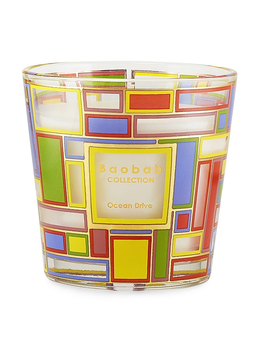 Baobab Unisex My First Baobab Ocean Drive Candle - White Multi