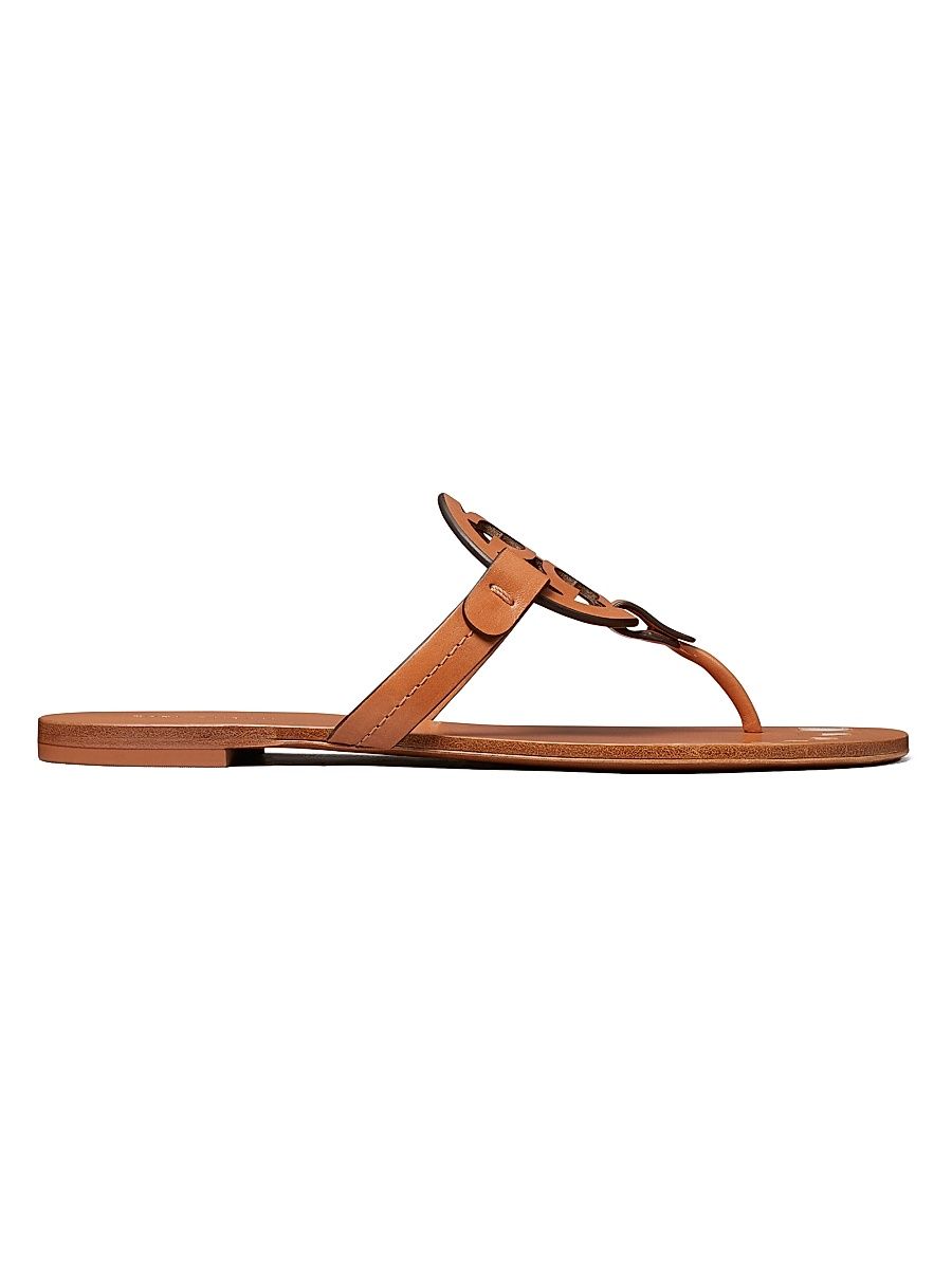 Women's Miller Leather Sandals - Maple Syrup - Size 9.5