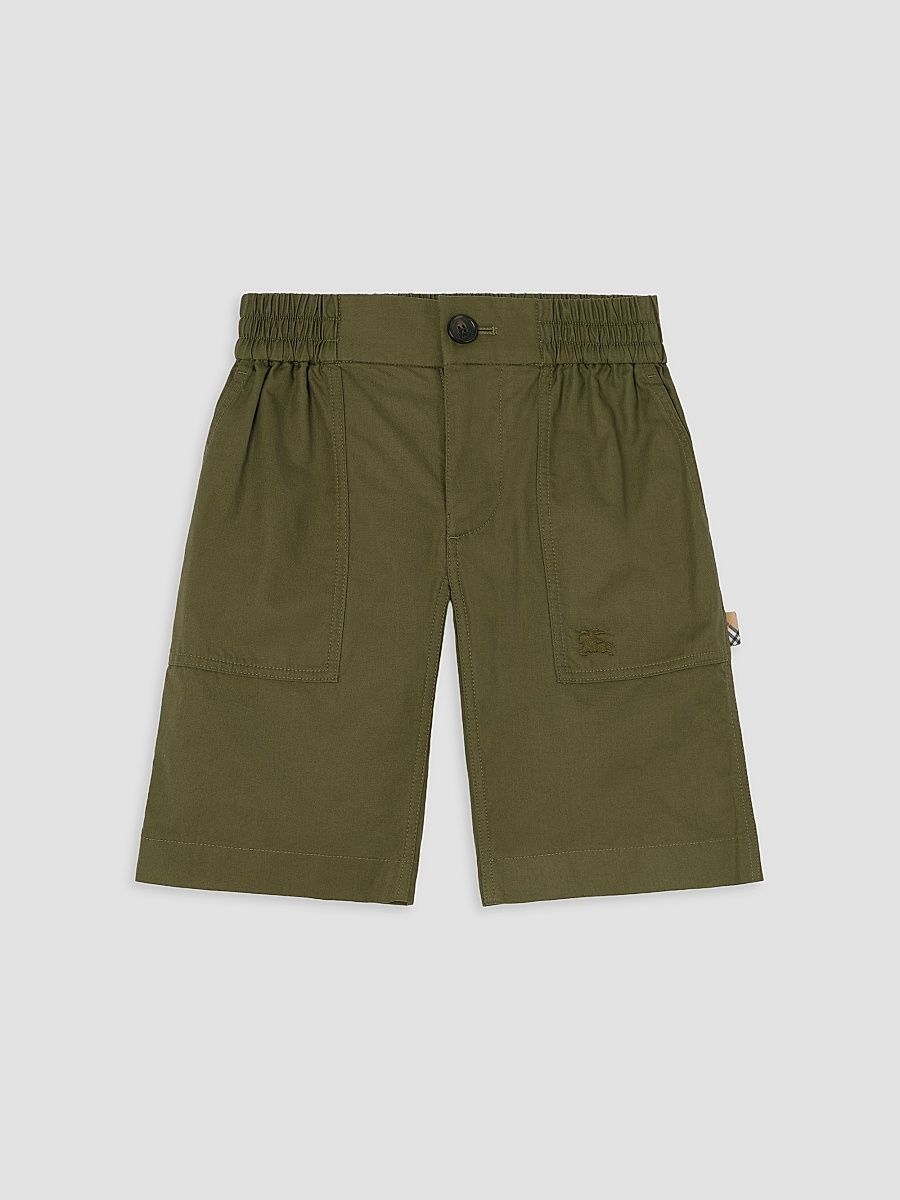 Little Boy's & Boy's Cargo Shorts - Military Green - Size 8