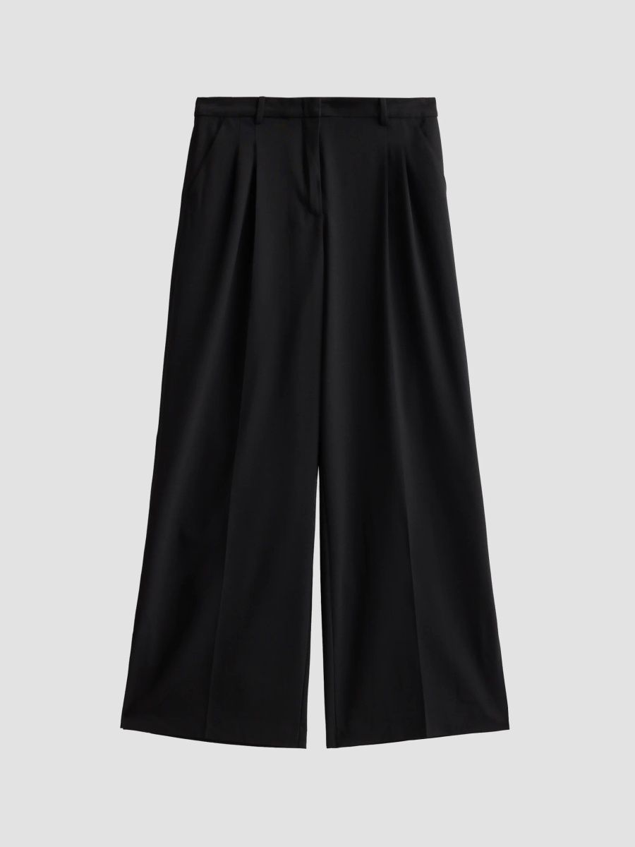 Women's Grand Wide-Leg Pants - Black - Size 14