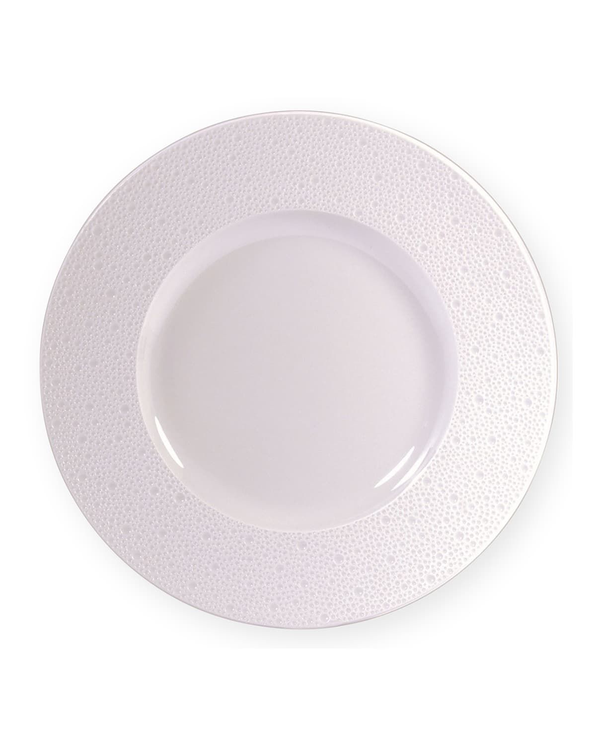 Ecume White Service Plate