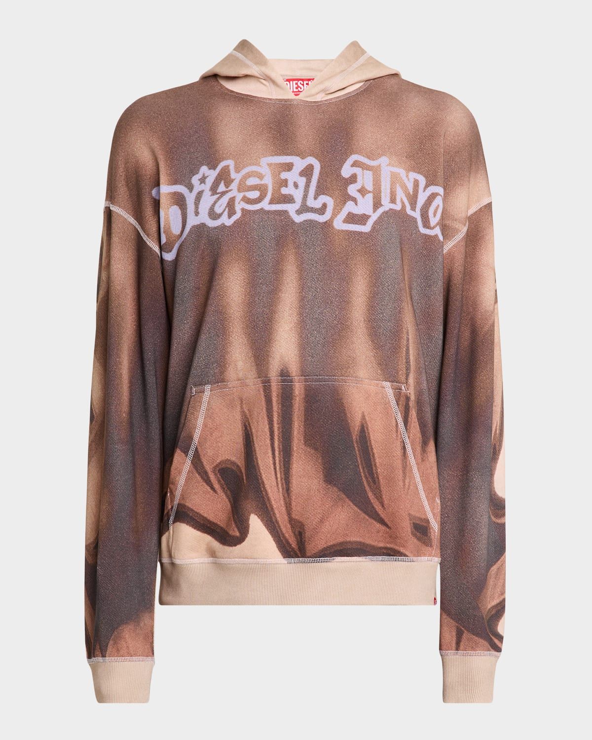 Men & apos;s S-Boxt-Hood Cotton Logo Hoodie