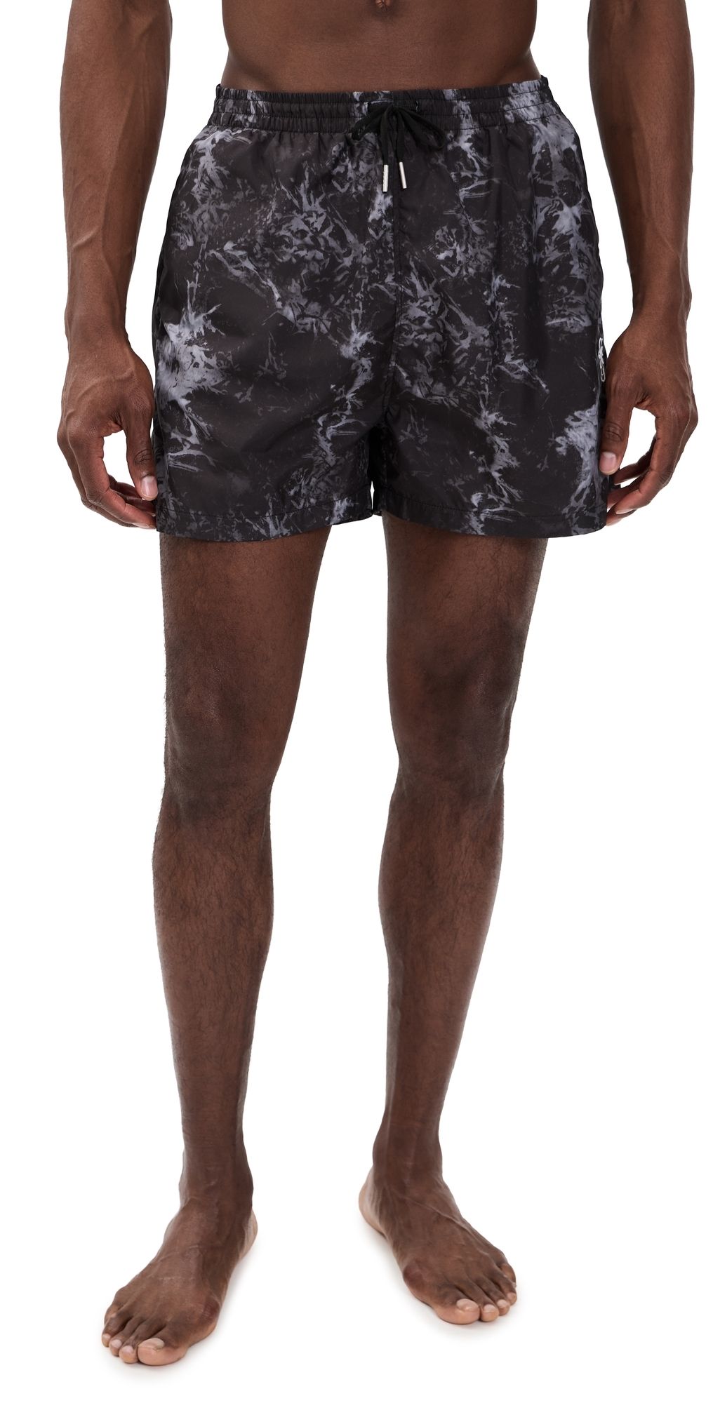 Stockholm Surfboard Club Ingo Swim Shorts Acid Black L