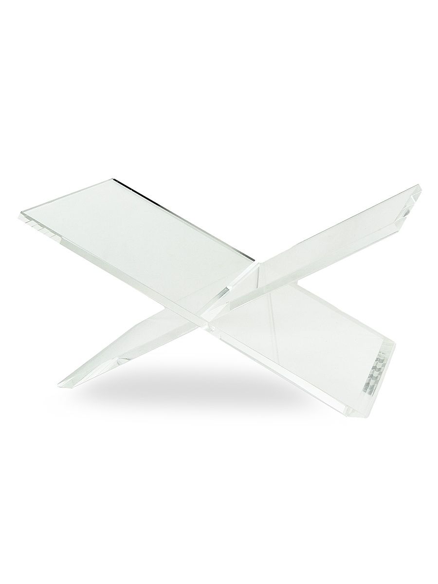 Acrylic Book Stand - Silver