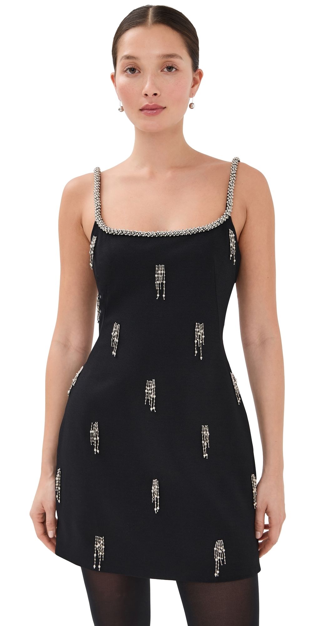 SIMKHAI Amy Mini Dress Black 00