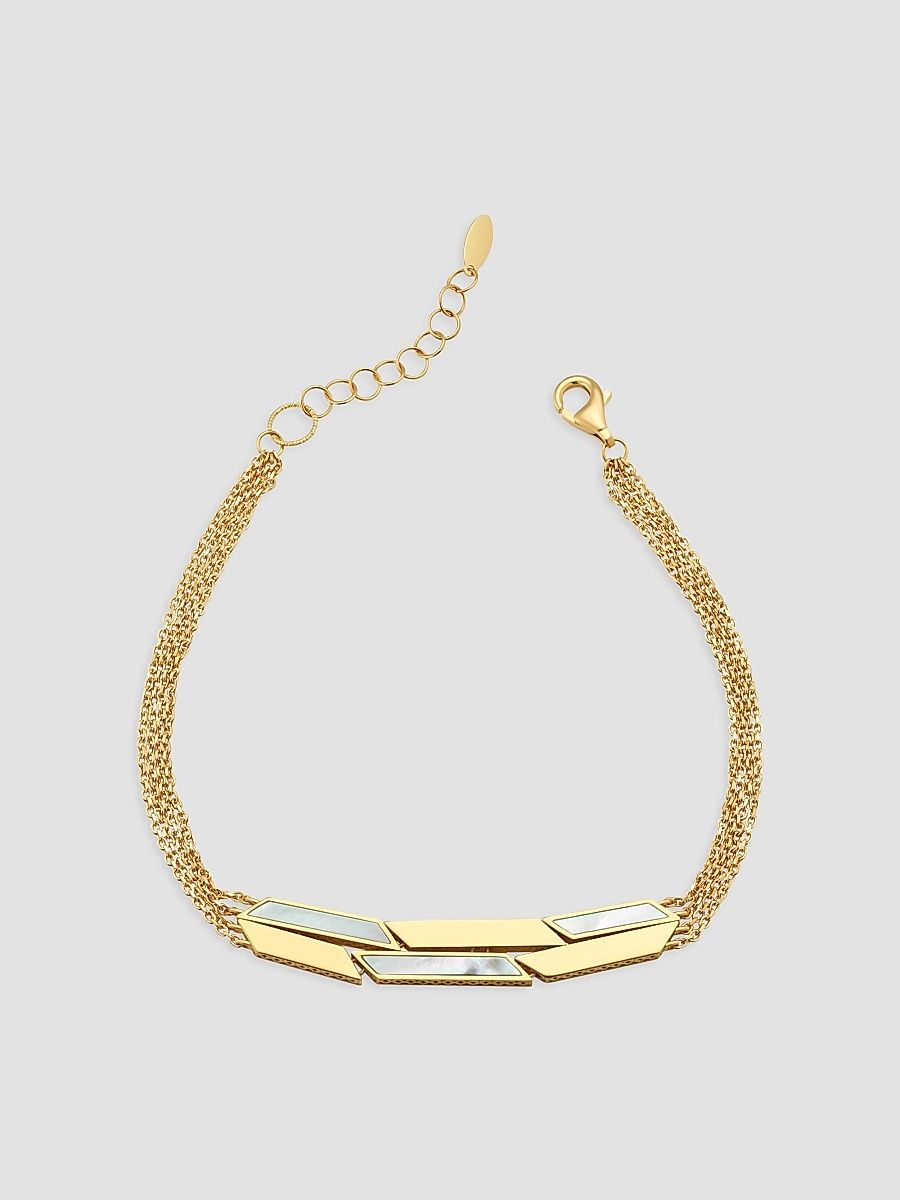 Women's 14K Yellow Gold Aurora Bracelet - Gold - Size 7