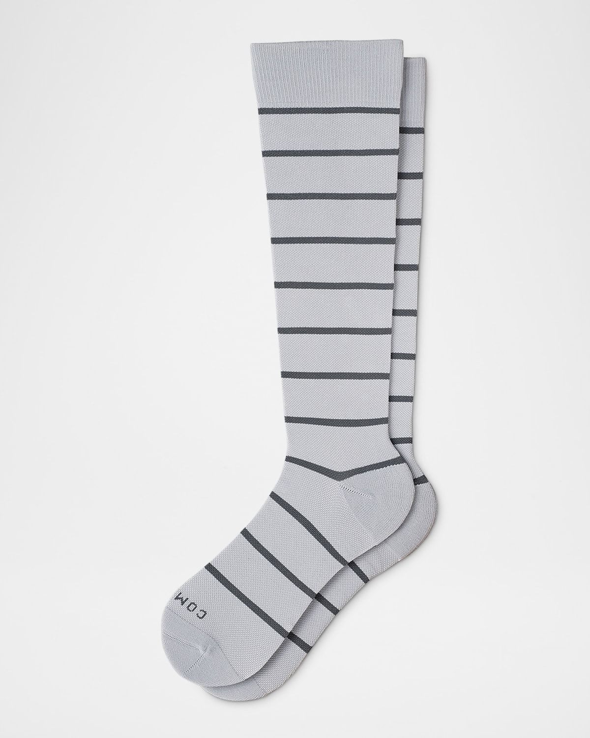Men & apos;s Stripe Knee-High Compression Socks