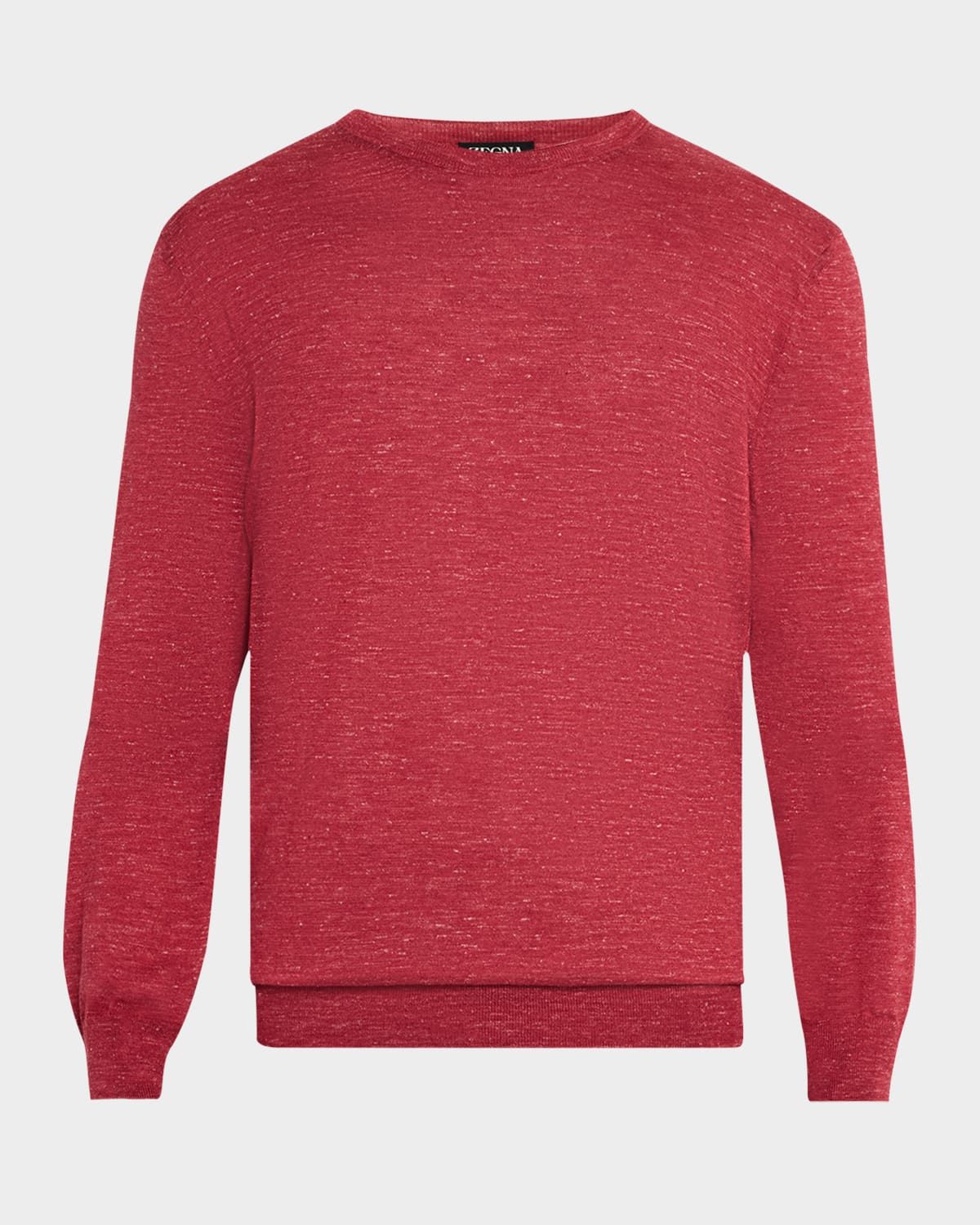 Men & apos;s Azeala Cashmere, Silk and Linen Crewneck Sweater