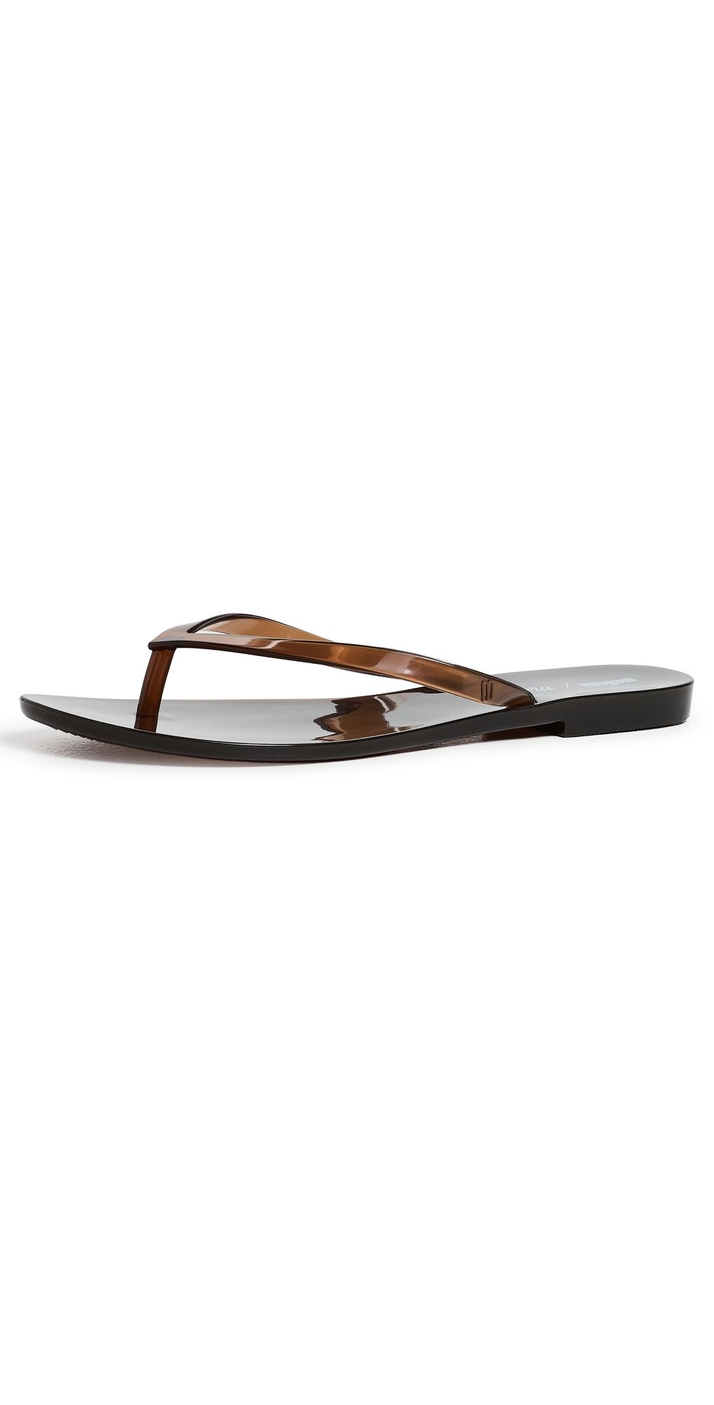 Madewell Madewell X Melissa Jelly Flip Flops Dark Brown 6