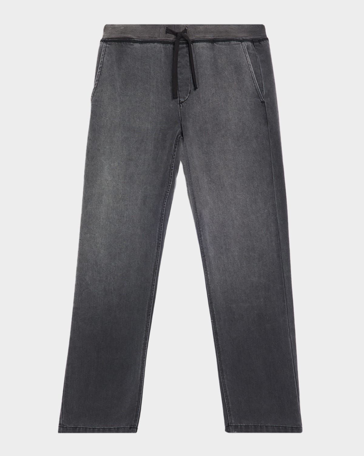 Bess Button-Down Ombre Burnout Blouse