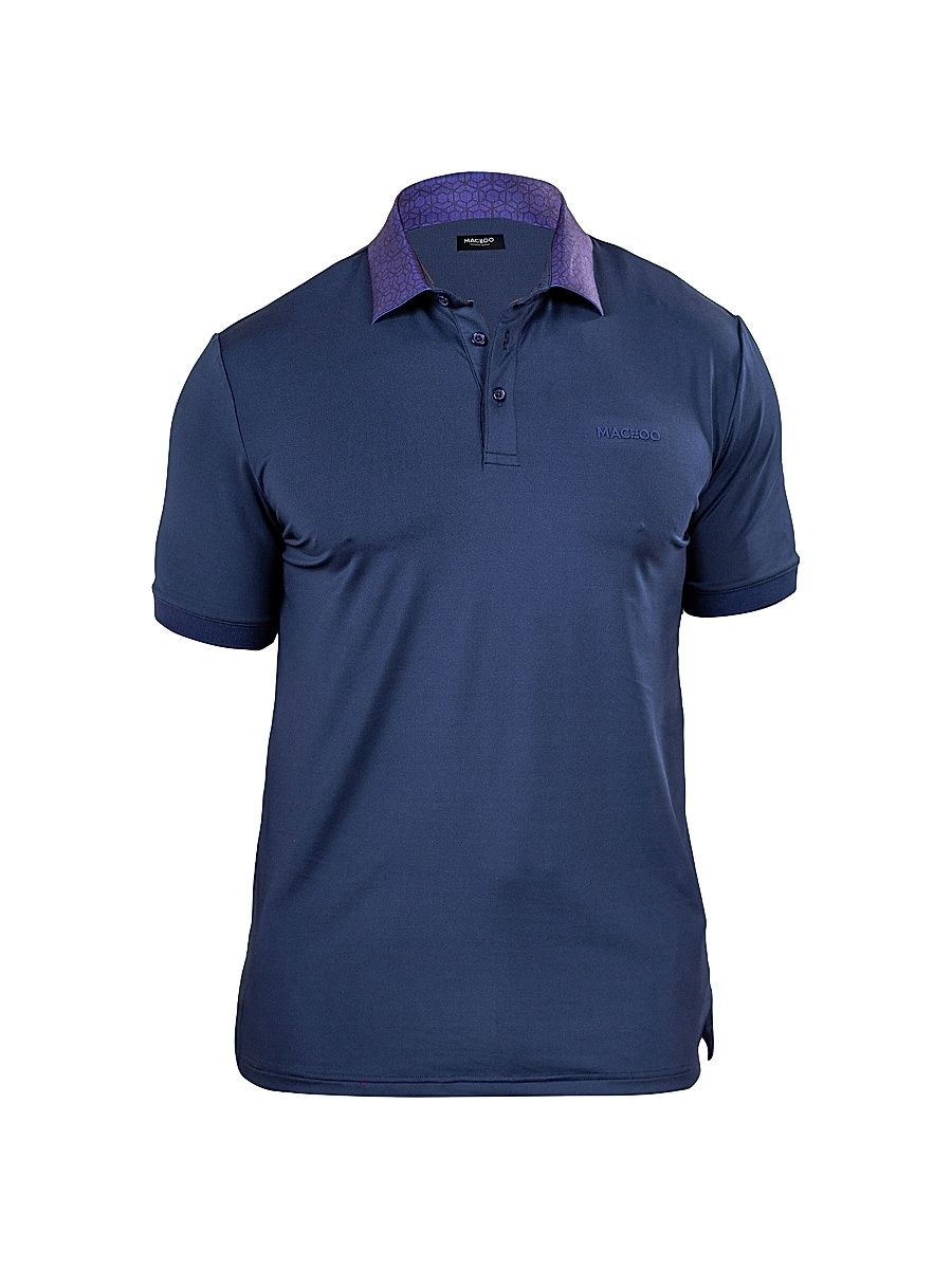 Men's Golf Marthyr Polo Shirt - Blue - Size Small