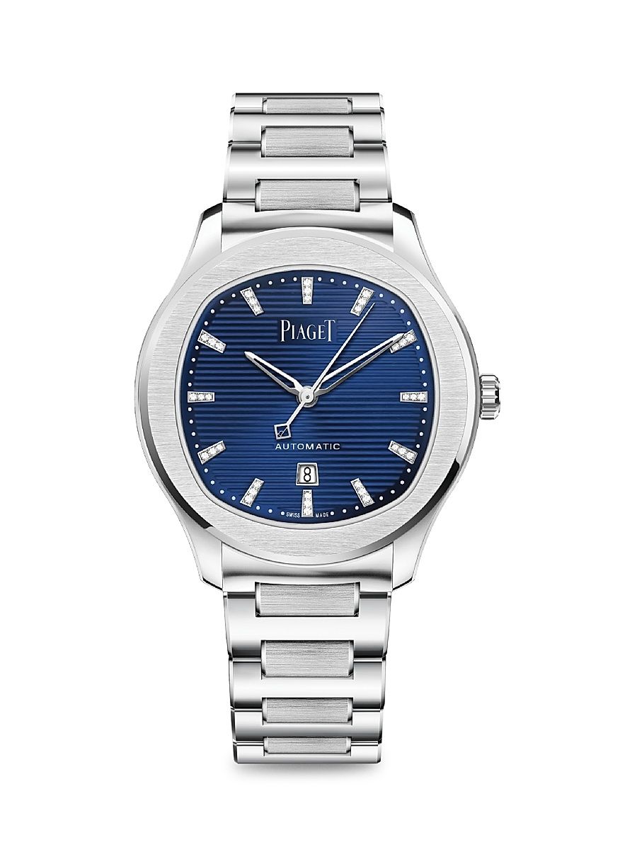 Polo Blue Diamond & Stainless Steel Bracelet Watch - Navy