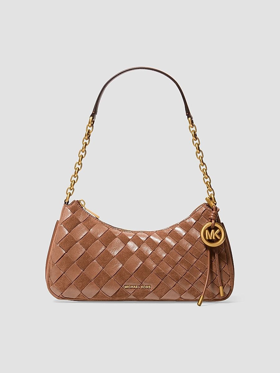 Women's Nolita Woven Shoulder Bag - Luggage