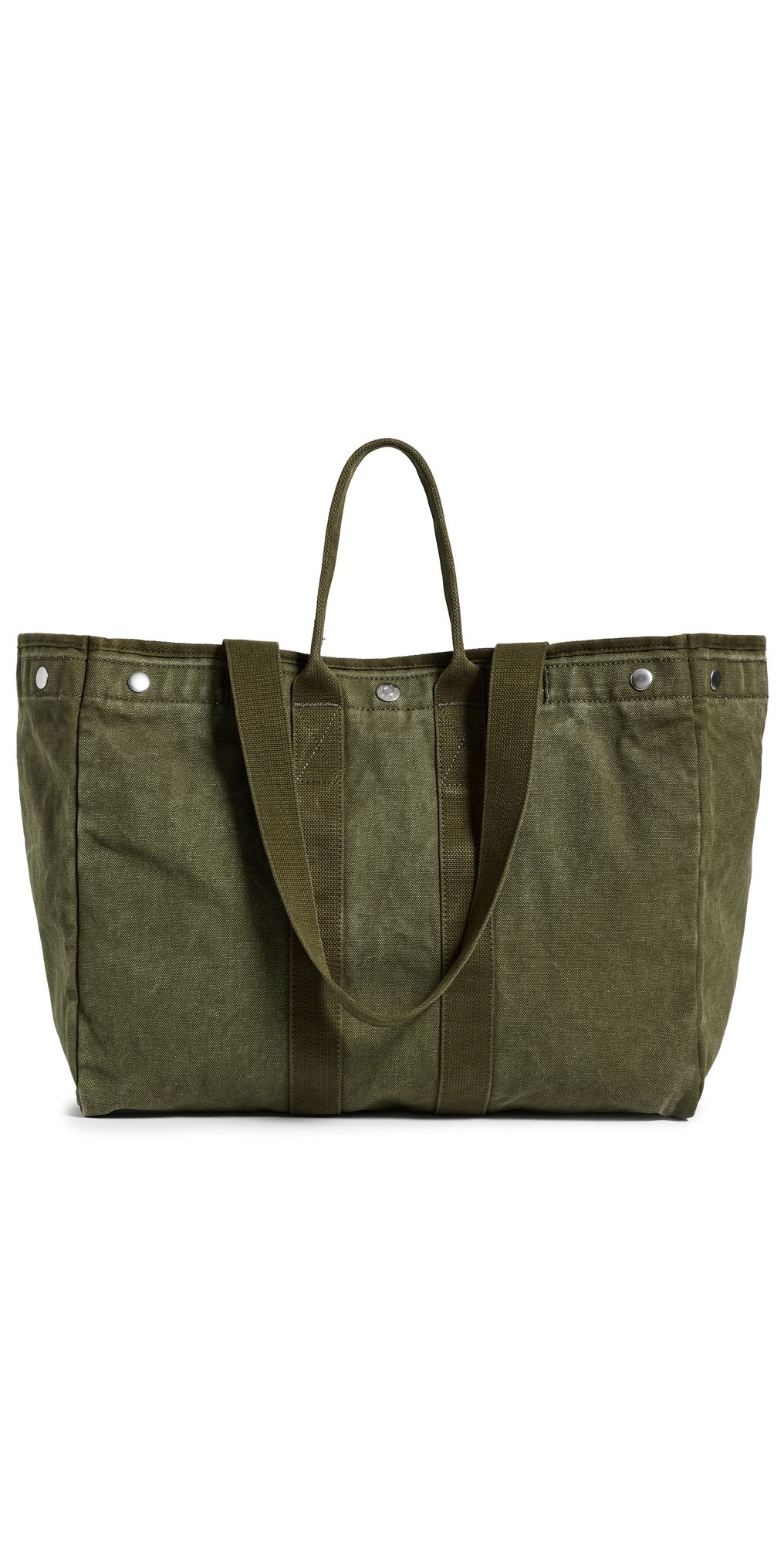 Alex Mill The Perfect Weekend Tote Military Olive One Size