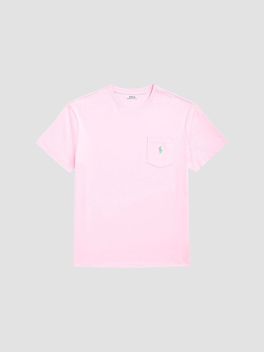 Polo Ralph Lauren Men's ​Logo Short-Sleeve T-Shirt - Highland Rose Heather - Size XXL
